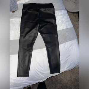 Express leather leggings
